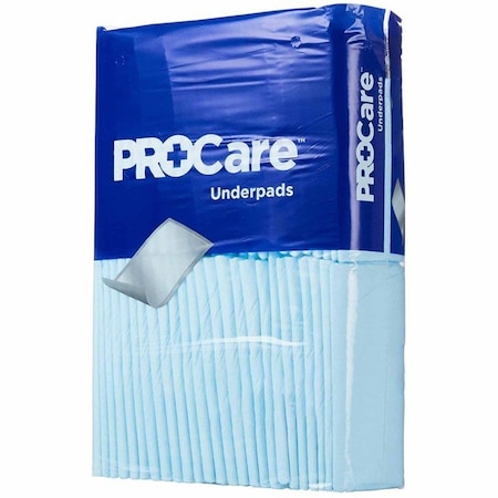Procare Disposable Underpad 21 X 36 Inch Fluff Light Absorbency, 30PK CRF-120